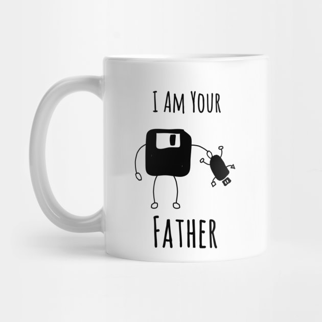 Cute & Funny USB Floppy Disk I Am Your Father by kevenwal